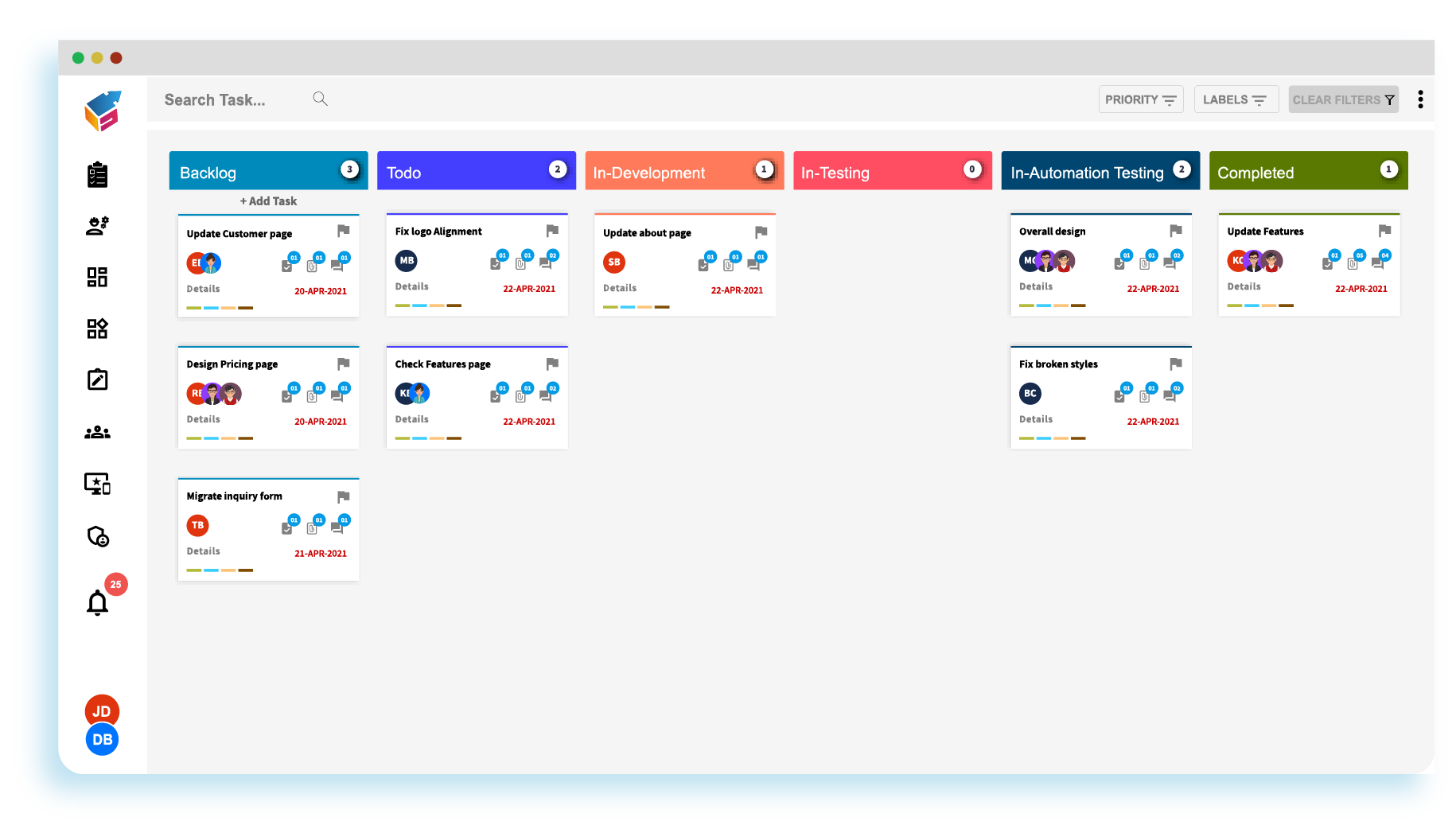 AI-Powered Bug Tracking Template - Yoroflow™