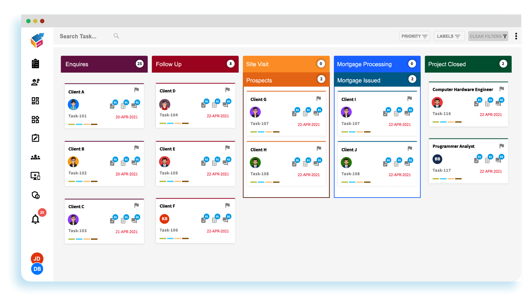 Construction project management templates