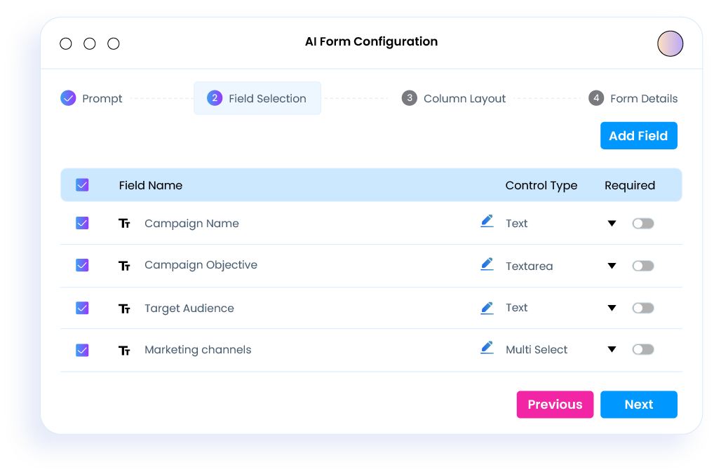 Blog Post Planner Form