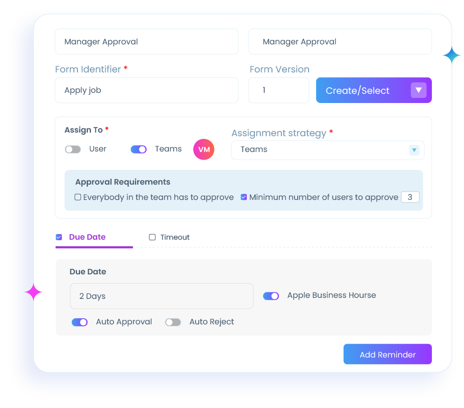 Automated Approval Workflows