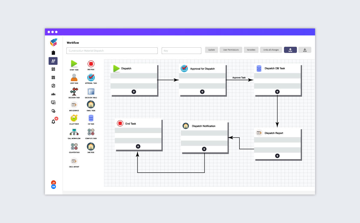 Construction Material Dispatch Template