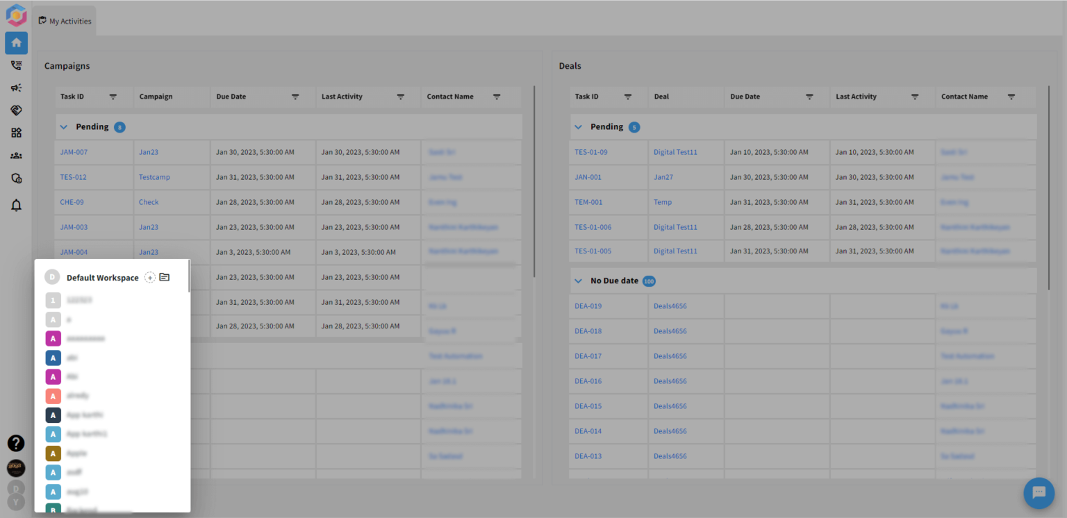 AI-Powered Workspace Management System - Features - YoroCRM