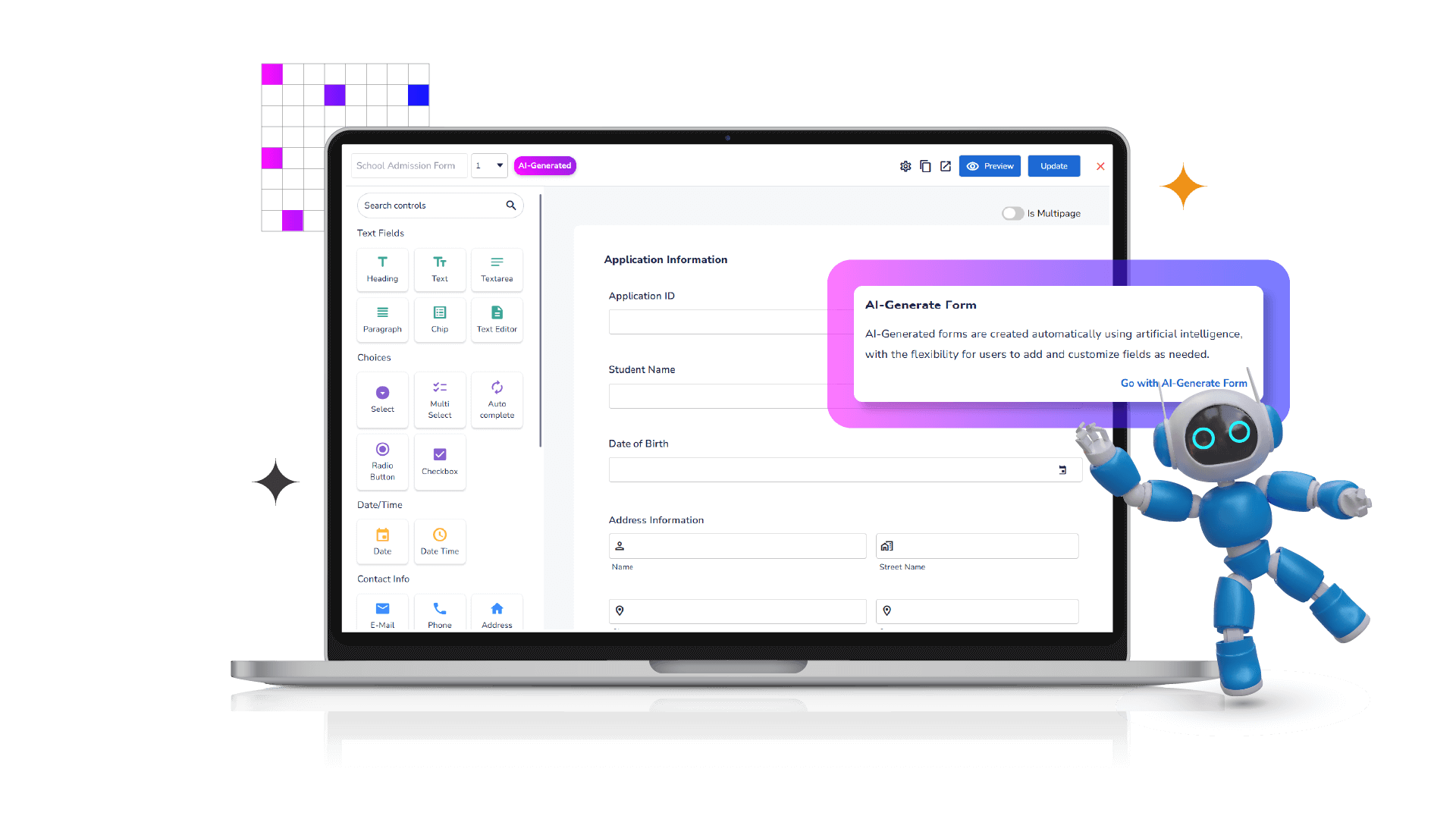 Create Forms With Free Online Form Builder