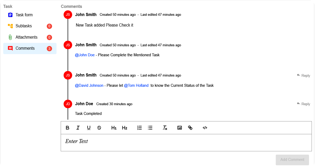 Threaded Conversations and Contextual Interaction